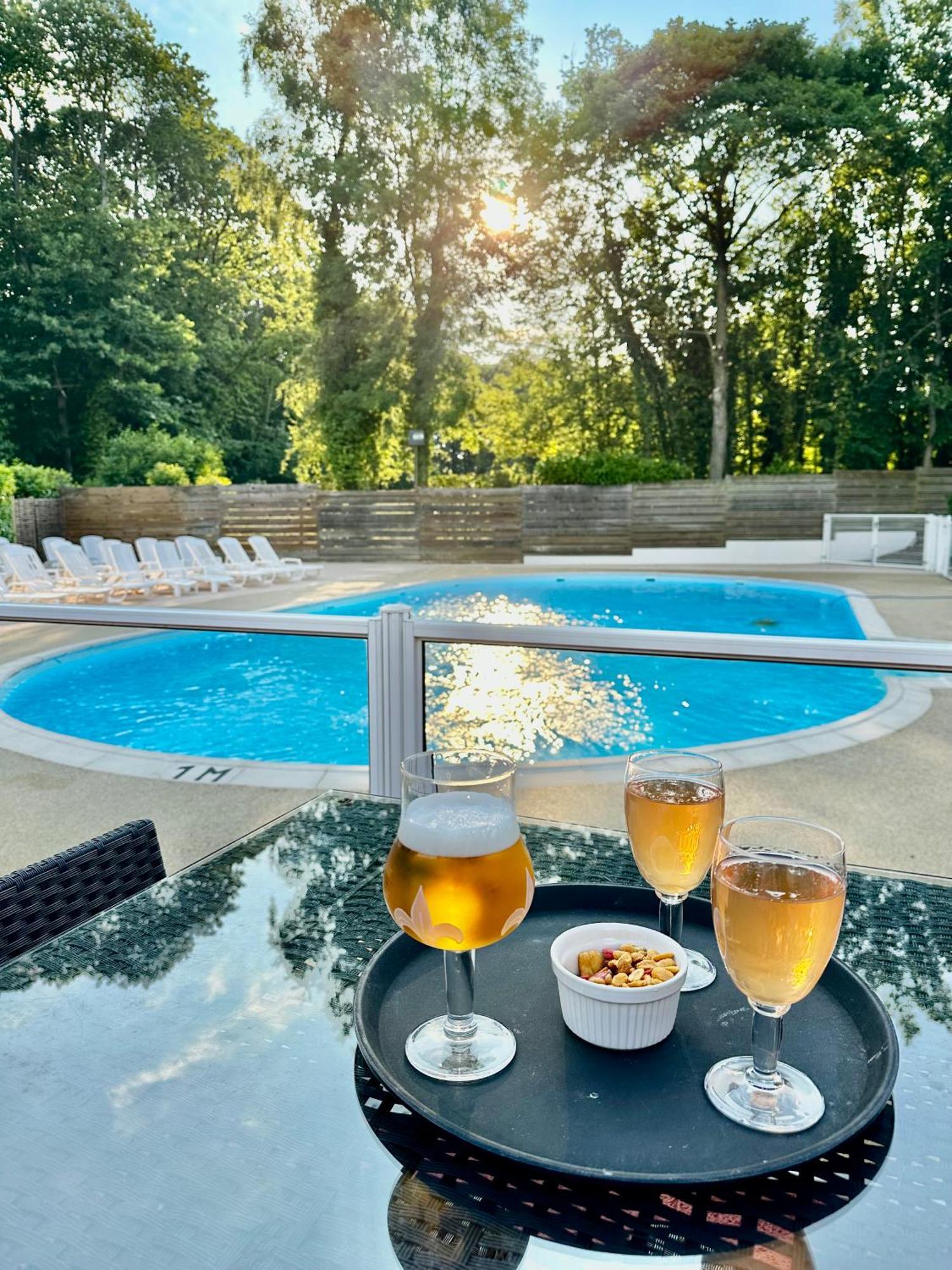 Camping La Sabliere Saint-Jans-Cappel Buitenkant foto