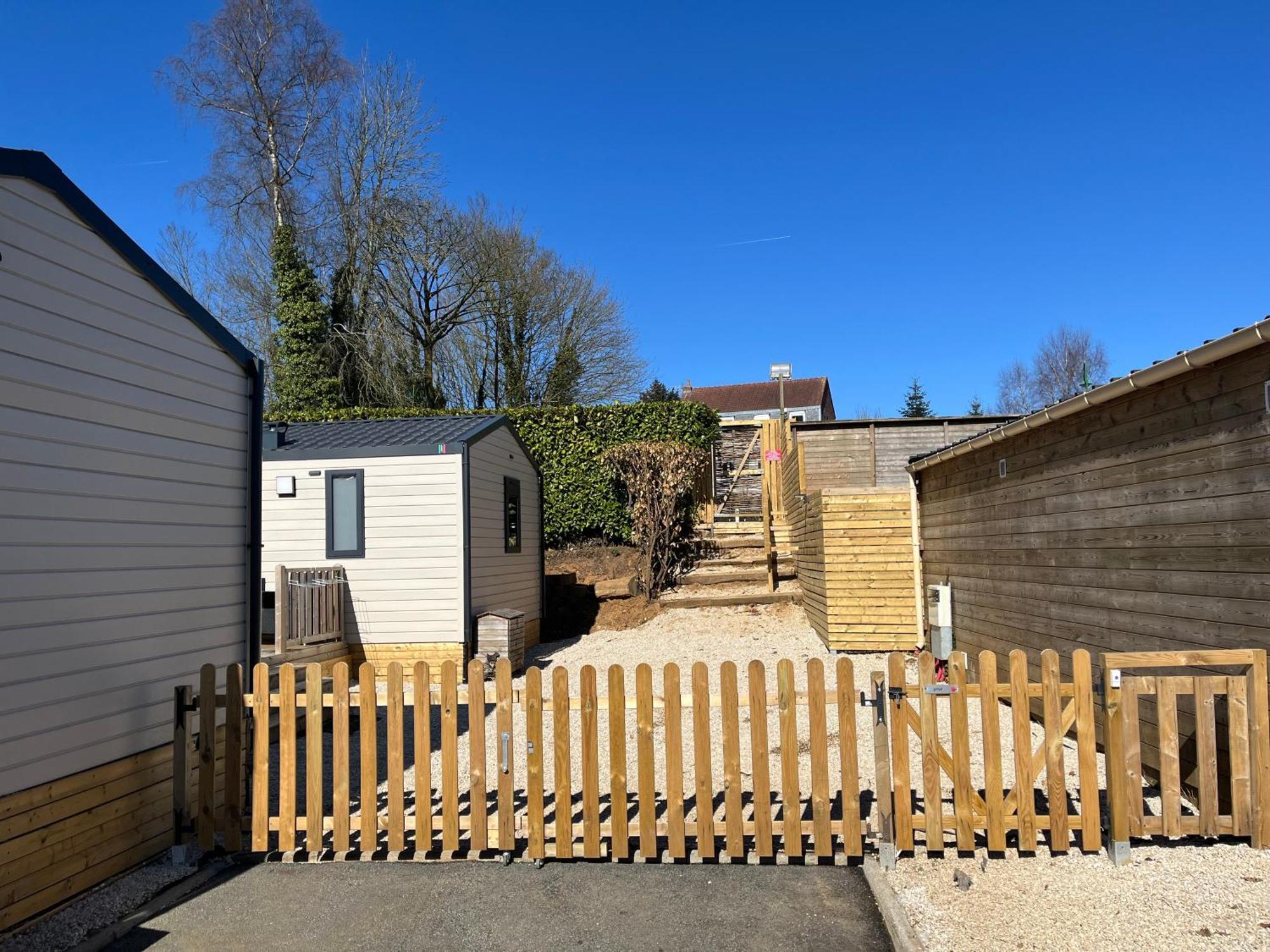 Camping La Sabliere Saint-Jans-Cappel Buitenkant foto
